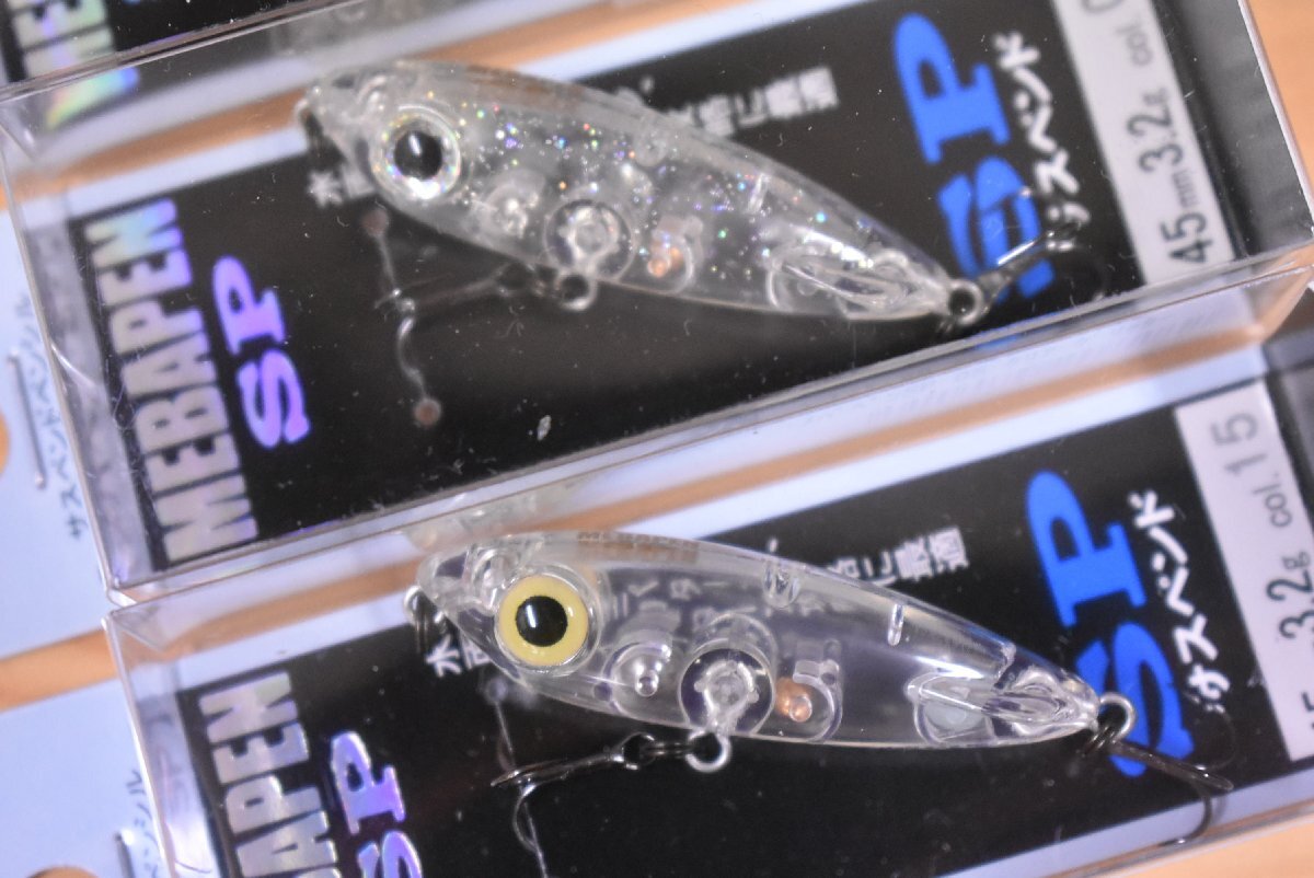 【未使用品⑧】スミス メバペン SP 4色4個セット SMITH MEBAPEN SP サスペンド ペンシル メバリング アジング プラッキング 等に（KKR_O1）_画像2