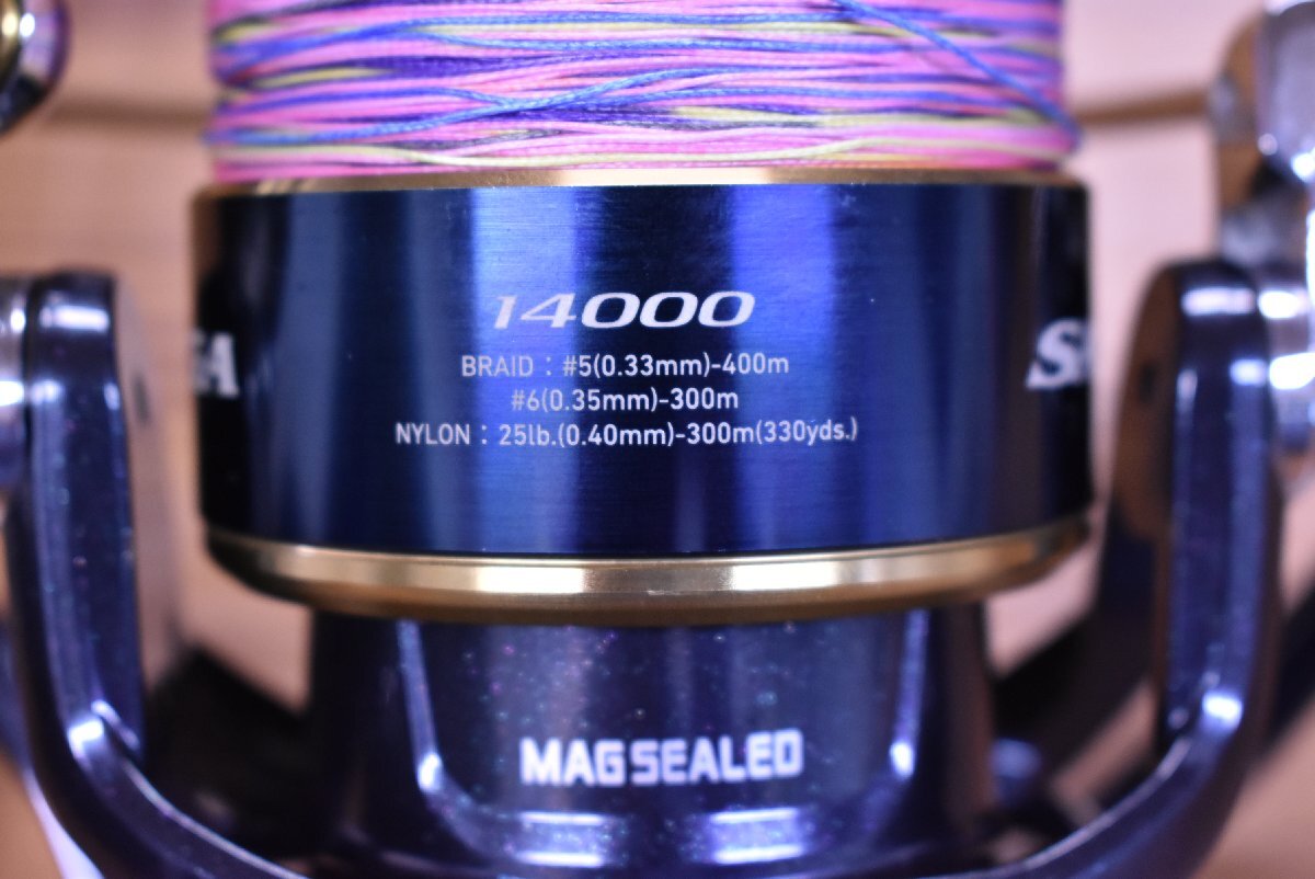 【人気モデル☆】ダイワ 20 ソルティガ 14000-XH スピニングリール DAIWA SALTIGA ヒラマサ GT キャスティング 釣り 等に（KKM_O1）の画像6