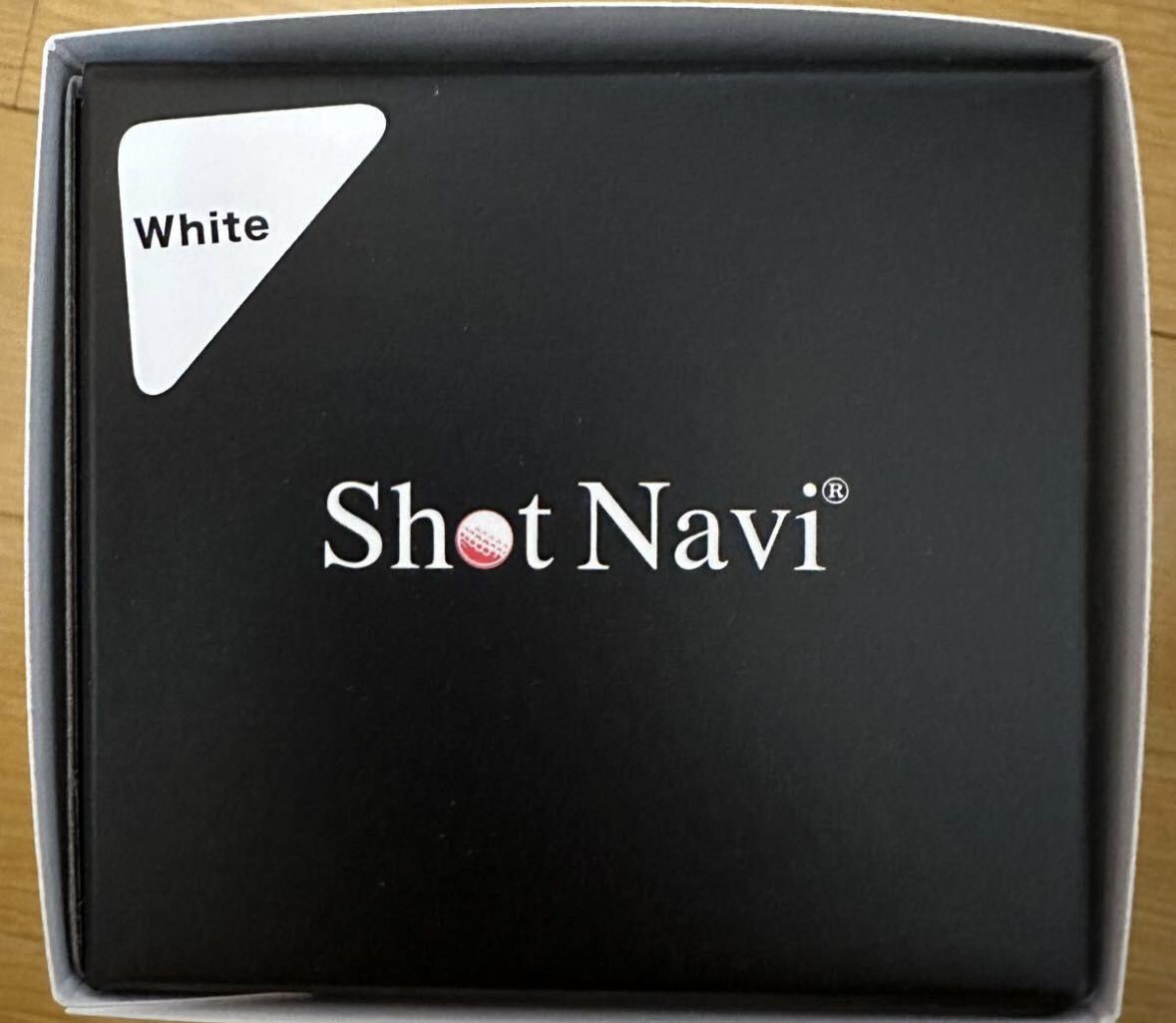 新品未使用 ショットナビ インフィニティ GPS ゴルフナビウォッチ 腕時計タイプ ホワイトの画像3