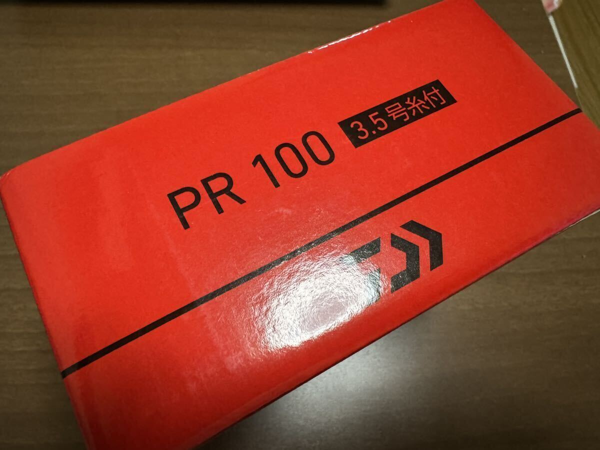 未使用品 ダイワ(DAIWA) ベイトリール【PR100】 3.5号糸付き 釣り具 右ハンドル_画像6