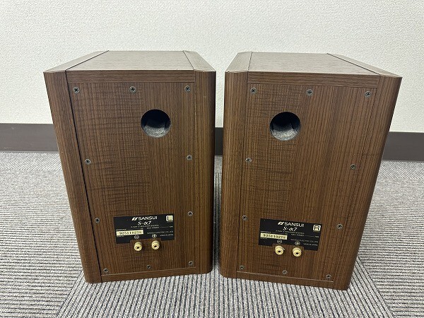 B027-Y31-1044 SANSUI 山水 サンスイ 2Way スピーカー ペア S-α7 音響機器 現状品①の画像7