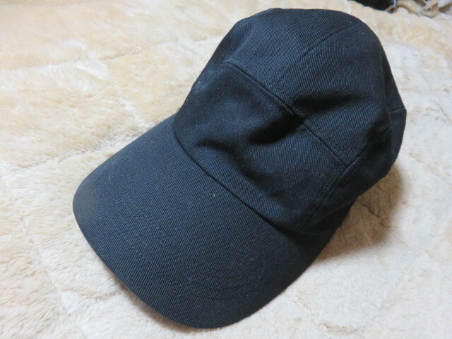 EDIT CLOTHING キャップ 帽子 ぼうし サイズフリー 後部でサイズ調整ができます ブラック 黒色 家庭保管品 未使用_画像3