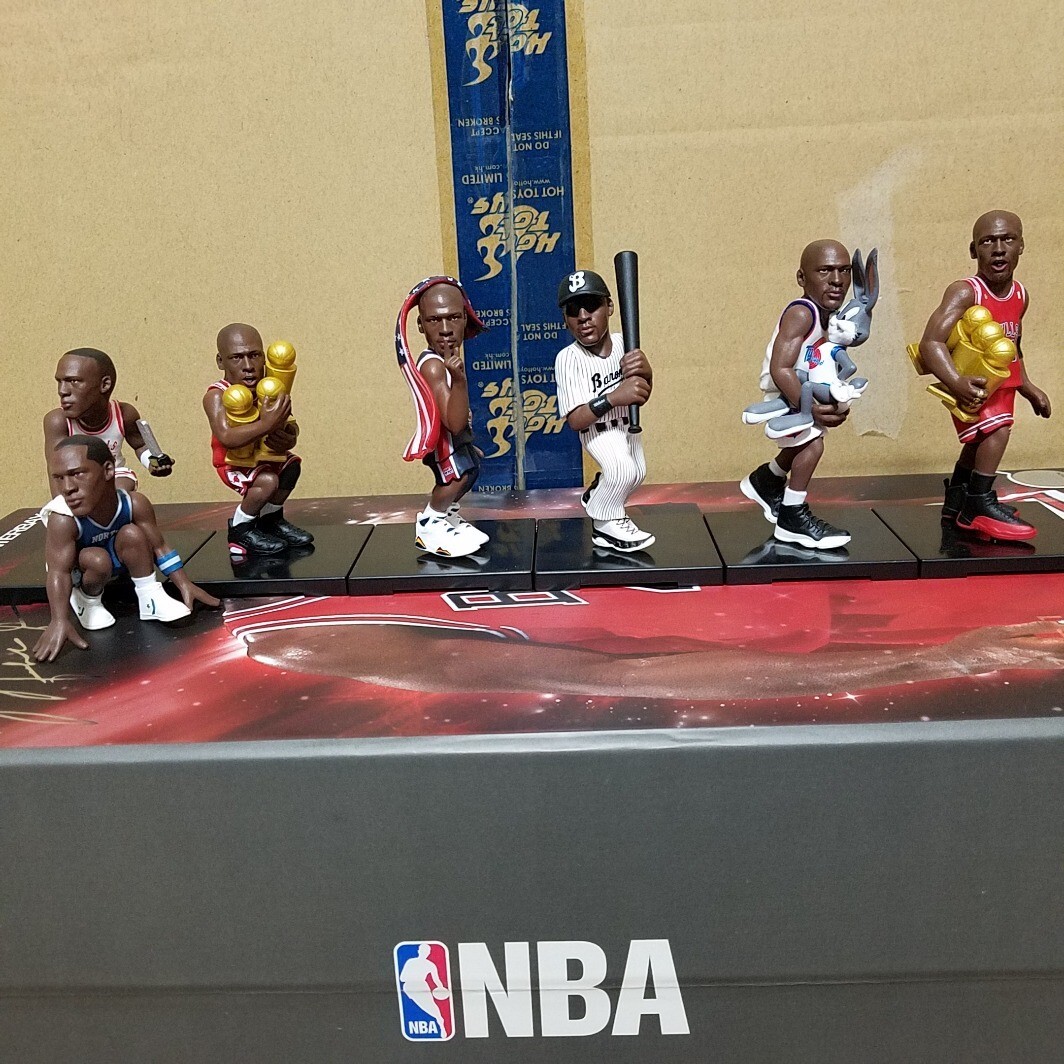  beautiful goods | Michael Jordan Michael Jordan 10cm figure Set 7 Pcs /enta- Bay /MOTION MODE Rise To Fame