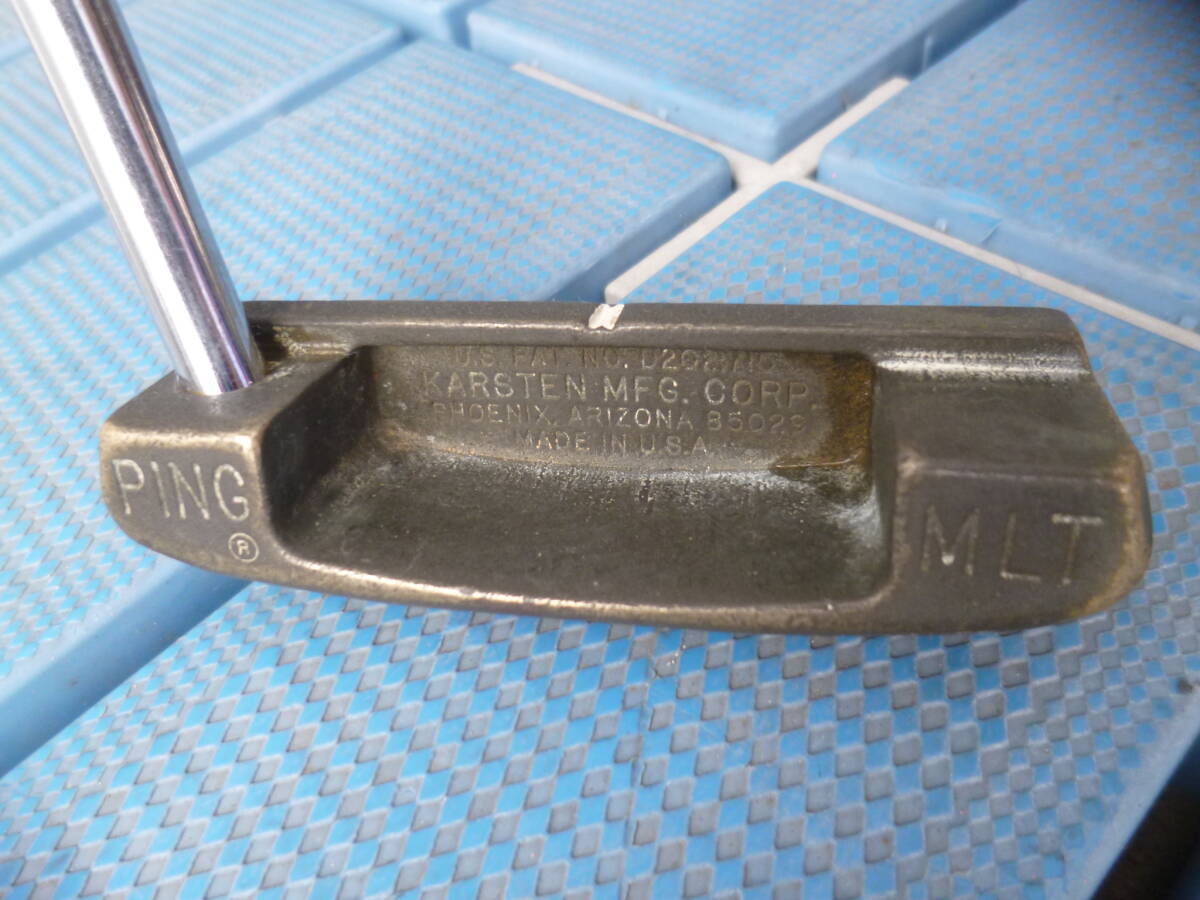 PING MLT/ゴルフパター・MADE IN USA/OLD品・中古品・本体のみ・現状渡し_画像5