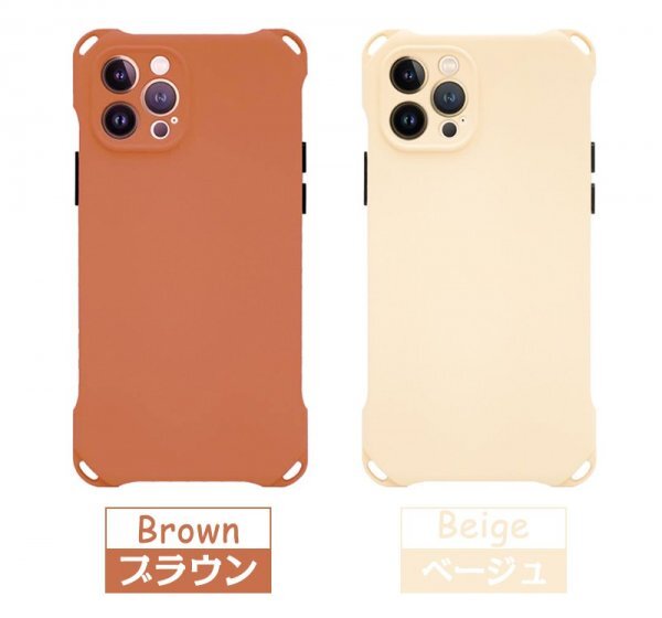 Phone ケース ストラップ付き 4色展開 クリア シリコンスマホケース 衝撃吸収 落下防止 携帯ストラップ 首掛け 斜めがけ 肩紐 ショルダー_画像3