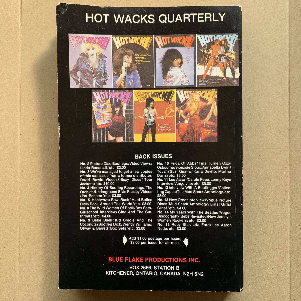 HOT WACKS BOOK 11 1985年 海賊盤 ガイドブック ブートレグ ブート盤 レコード ディスコグラフィー 音楽 洋楽 ロック 本 雑誌 洋書の画像3