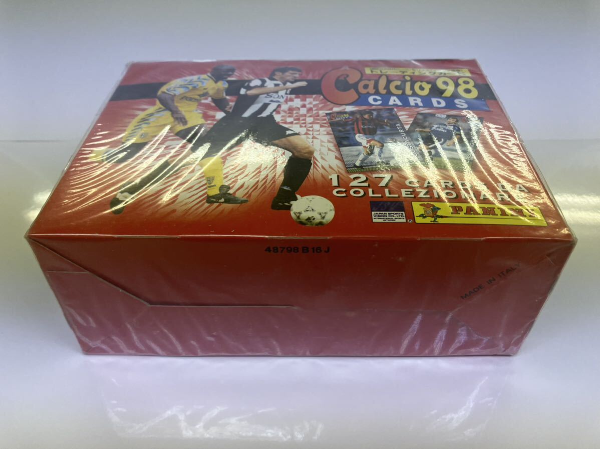 PANINI トレーディングカード 1997/1998 セリエA calcio98 BOX 全127種類 未開封 イタリア語版 8枚入り30パックの画像5