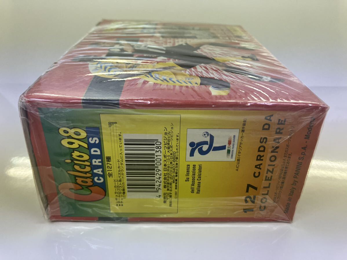 PANINI トレーディングカード 1997/1998 セリエA calcio98 BOX 全127種類 未開封 イタリア語版 8枚入り30パックの画像2