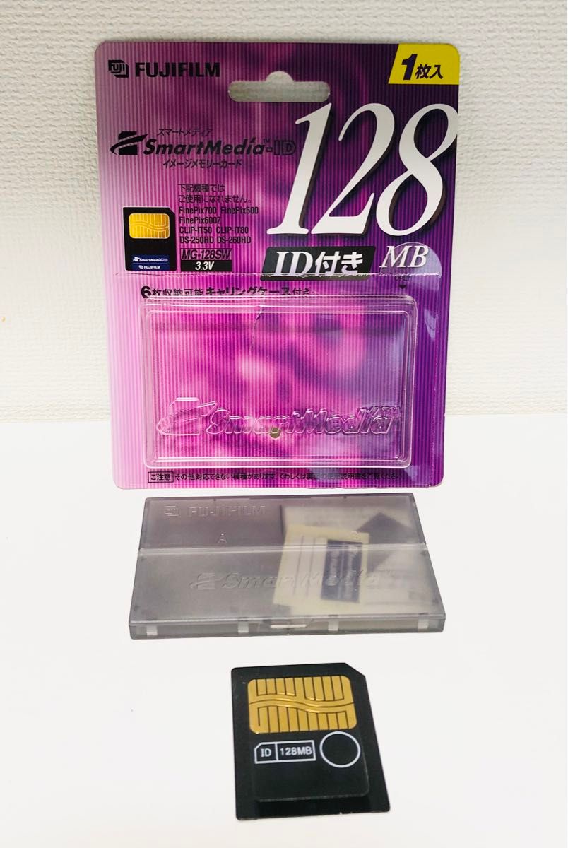 FUJIFILM イメージメモリーカード SmartMedia-ID 128MB MG-128SW 1枚入 フォーマット済