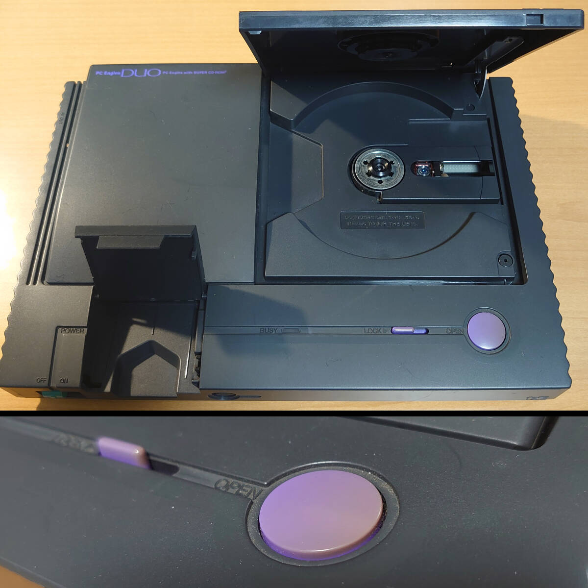 PC engine DUOV body CD operation verification settled * with translation VAC adapter, controller, cable, outer box equipped VPI-TG8 PAD-124VNEC PC Engine DUOV free shipping 