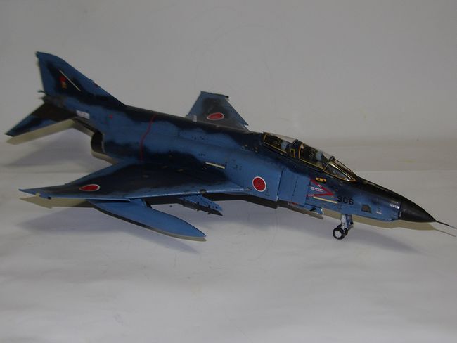 1/48 航空自衛隊 RF-4E ファントムII 偵察機 洋上迷彩 完成品_画像1