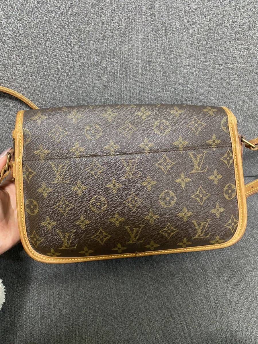 LOUIS VUITTON ルイ ヴィトン ショルダーバッグ モノグラム ソローニュ M42250 ブラウン 斜め掛け レディース カバン Bag 1円〜_画像2