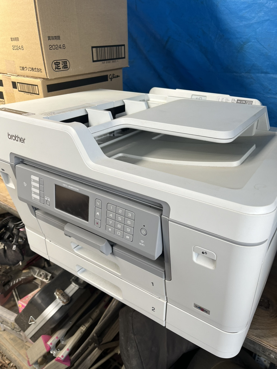 brother / ブラザー　インクジェット プリンター 複合機　MFC-J6983CDW　A3用紙対応 コピー　FAX　通電のみ確認　引き取り可_画像4