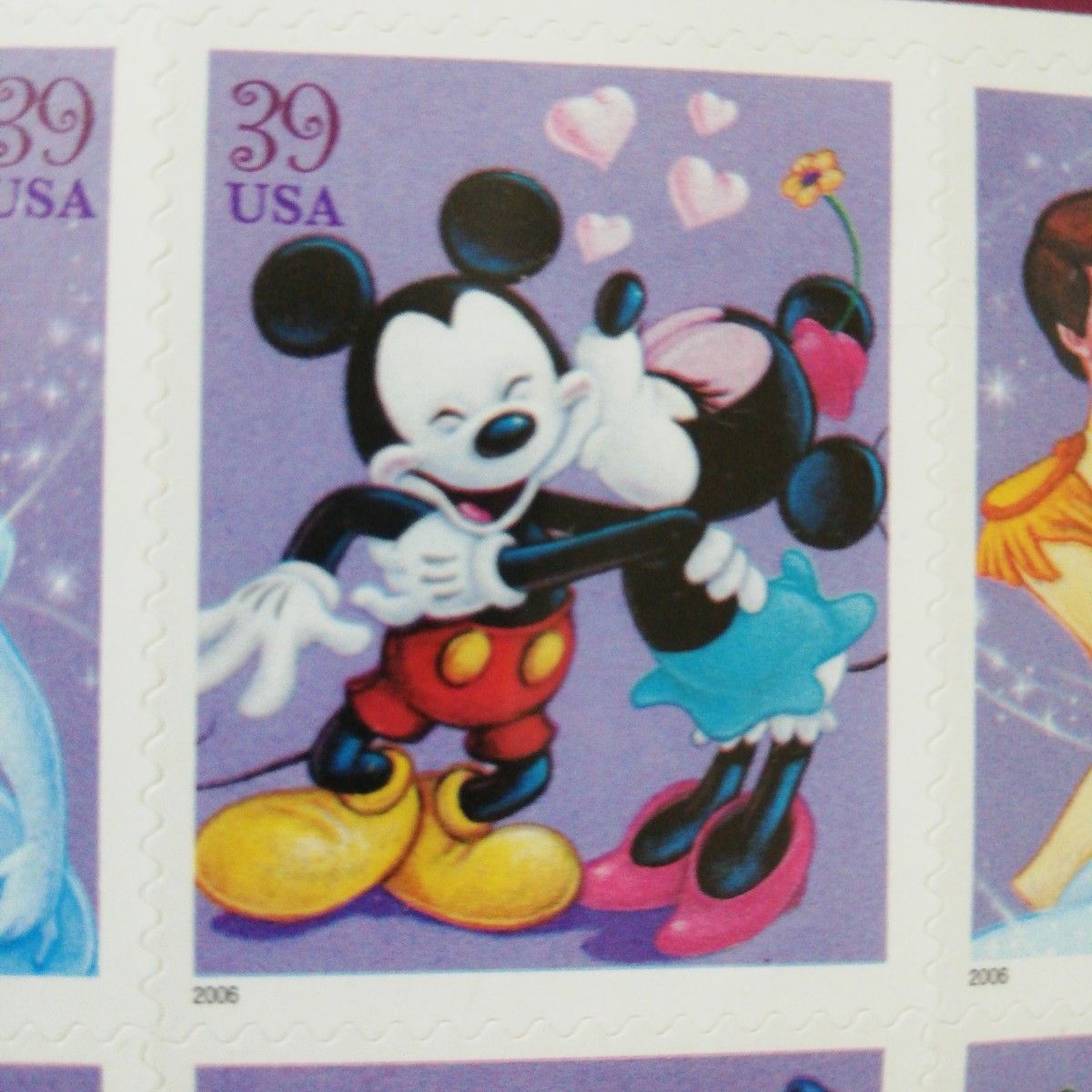 レア物！！Disney 海外切手シート