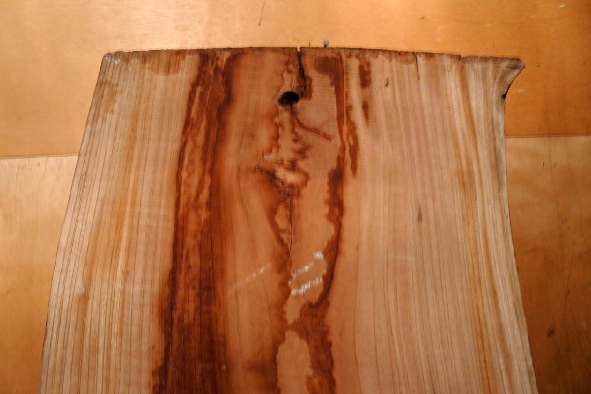 欅 ケヤキ 1枚板 荒材 板材 材料 天然木 無垢材 木材 素材 逸品 乾燥材 銘木 テーブル 天板 DIY 特大_画像3