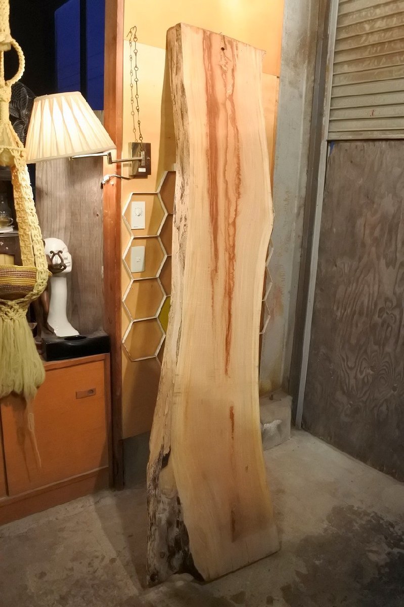 欅 ケヤキ 1枚板 荒材 板材 材料 天然木 無垢材 木材 素材 逸品 乾燥材 銘木 テーブル 天板 DIY 特大_画像1