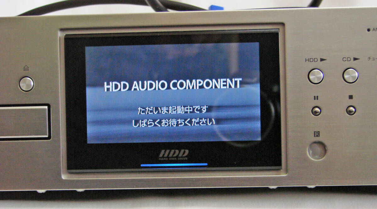 SONY NAC-HD1 HDD オーディオコンポーネント 不具合あり，ジャンク_画像1