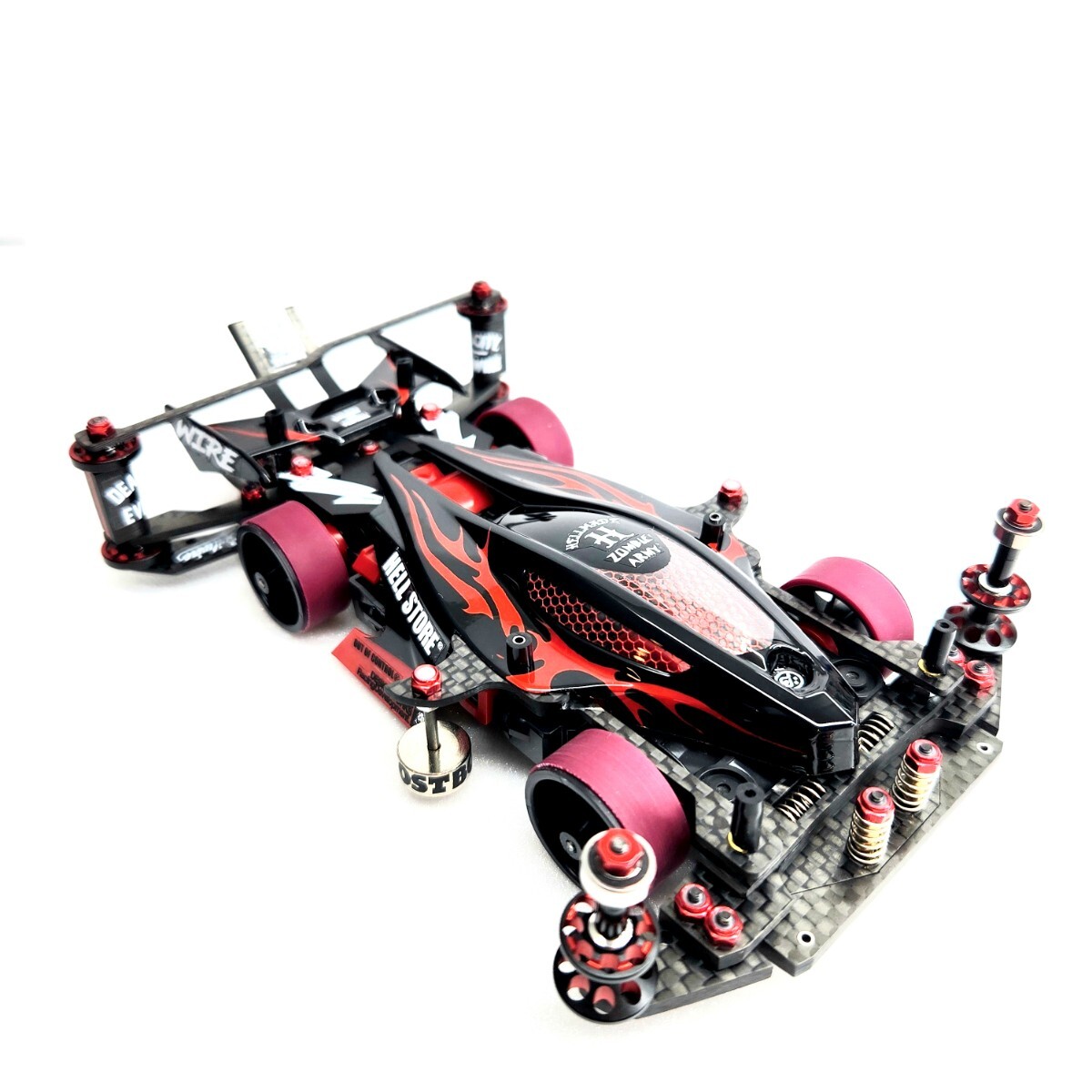ミニ四駆 デュアルリッジJr 完成品 MSフレキ フルカスタム ミニ四駆 デュアルリッジJr 完成品 MSフレキ フルカスタム
