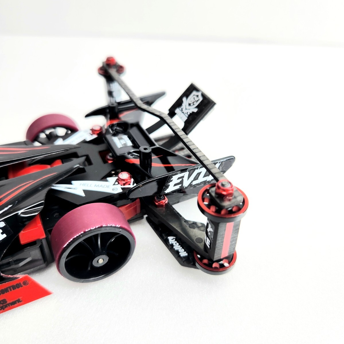 ミニ四駆 デュアルリッジJr 完成品 MSフレキ フルカスタム ミニ四駆 デュアルリッジJr 完成品 MSフレキ フルカスタム