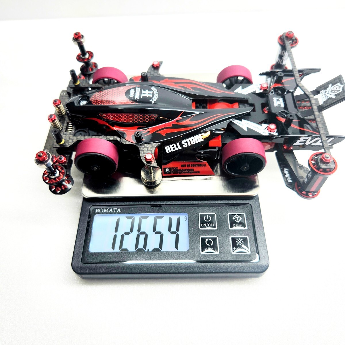ミニ四駆 デュアルリッジJr 完成品 MSフレキ フルカスタム ミニ四駆 デュアルリッジJr 完成品 MSフレキ フルカスタム