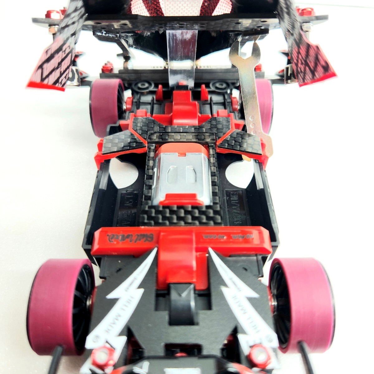 ミニ四駆 デュアルリッジJr 完成品 MSフレキ フルカスタム ミニ四駆 デュアルリッジJr 完成品 MSフレキ フルカスタム