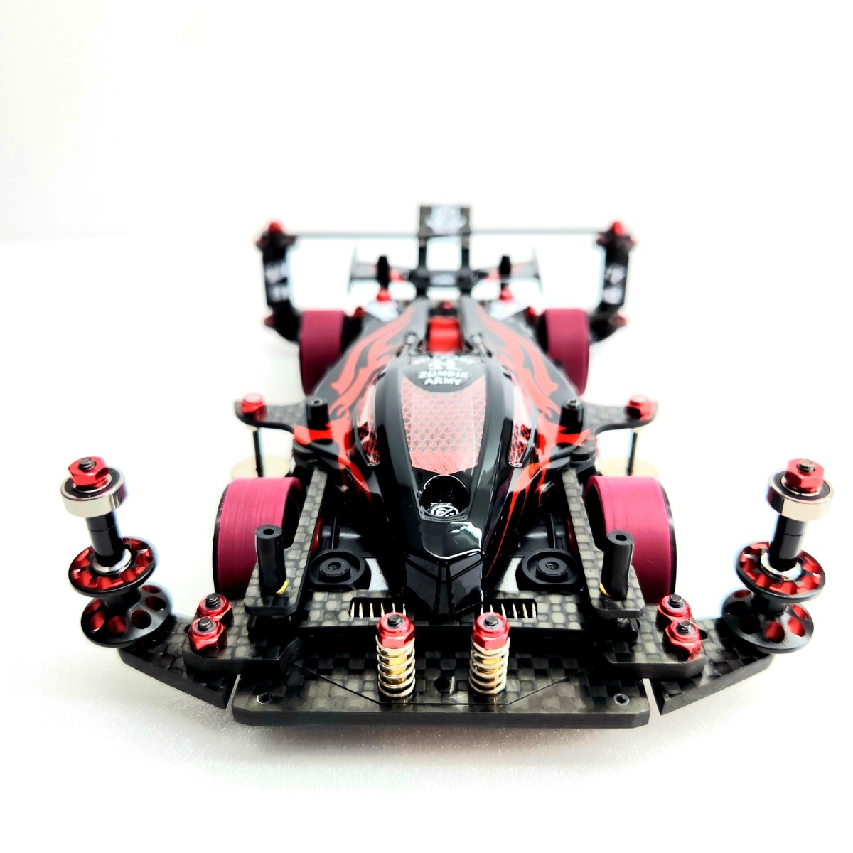 ミニ四駆 デュアルリッジJr 完成品 MSフレキ フルカスタム ミニ四駆 デュアルリッジJr 完成品 MSフレキ フルカスタム