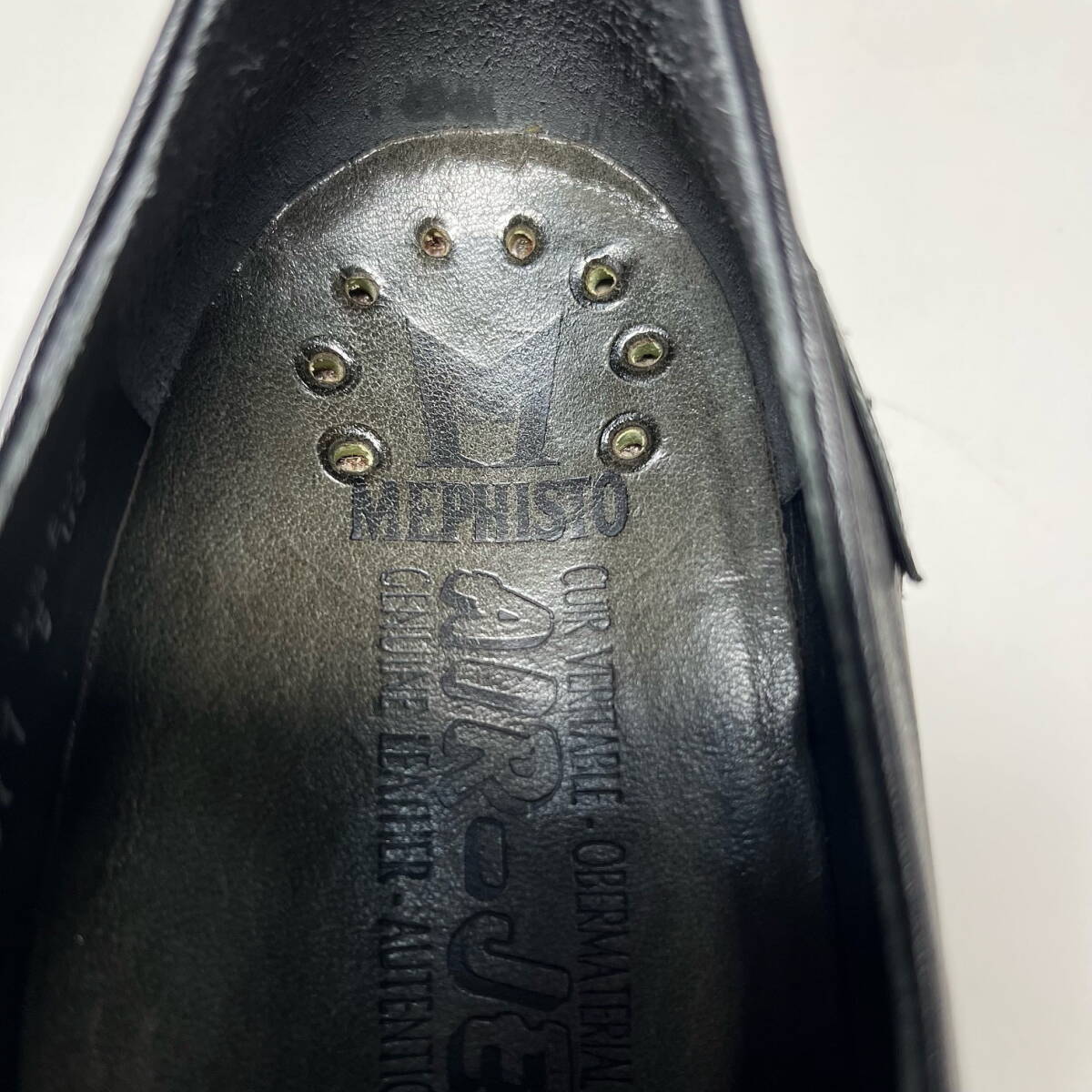 ★MEPHISTO★メフィスト AIR-JET 高級 レディース レザー ウォーキングシューズ 黒 US５/EU２・1/2 (21.5～22cm相当)★_画像7