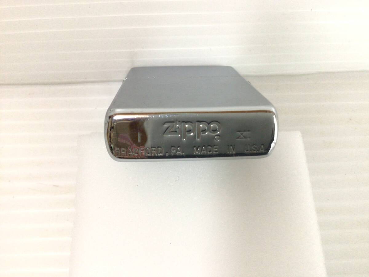 Y796 ZIPPO/ジッポ　BRADFORD.PA Zippo XＩ　MADE IN U.S.A. オイルライター　喫煙具　アンティーク　無地/シンプル　現状品　1点_画像1