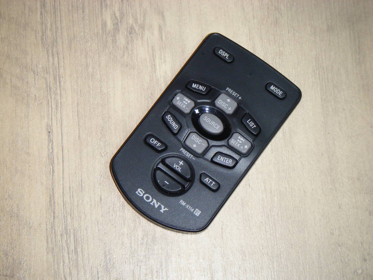  Sony RM-X114 Car Audio for remote control SONY