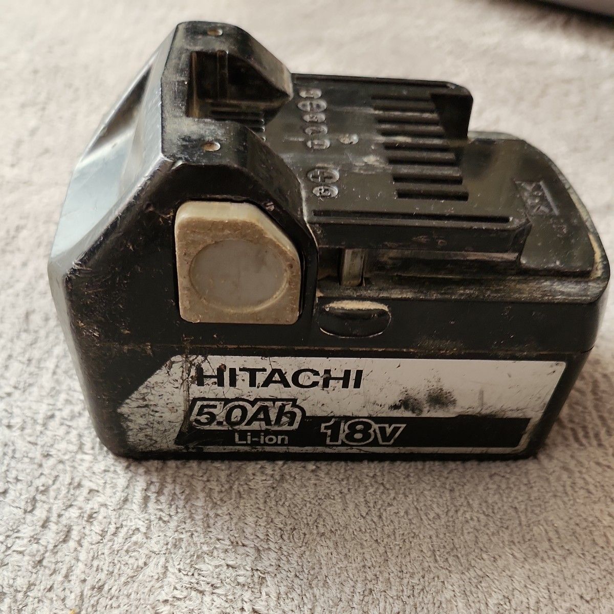 HITACHI 18V リチウムイオンバッテリー 5.0Ah  日立工機 充電不可 ジャンク