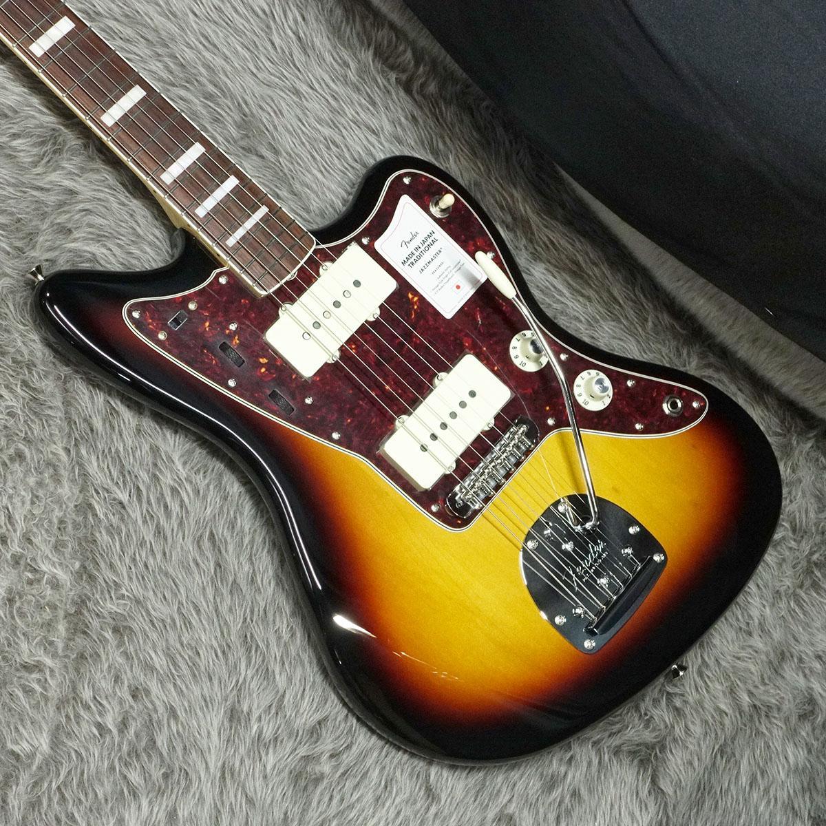 Fender 2023 Collection Made in Japan Traditional Late 60s Jazzmaster RW 3-Color Sunburst_画像1
