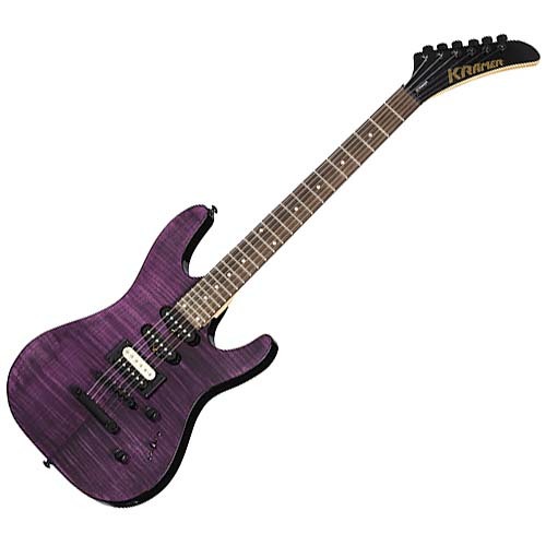 KRAMER Striker Figured HSS Transparent Purple_画像1