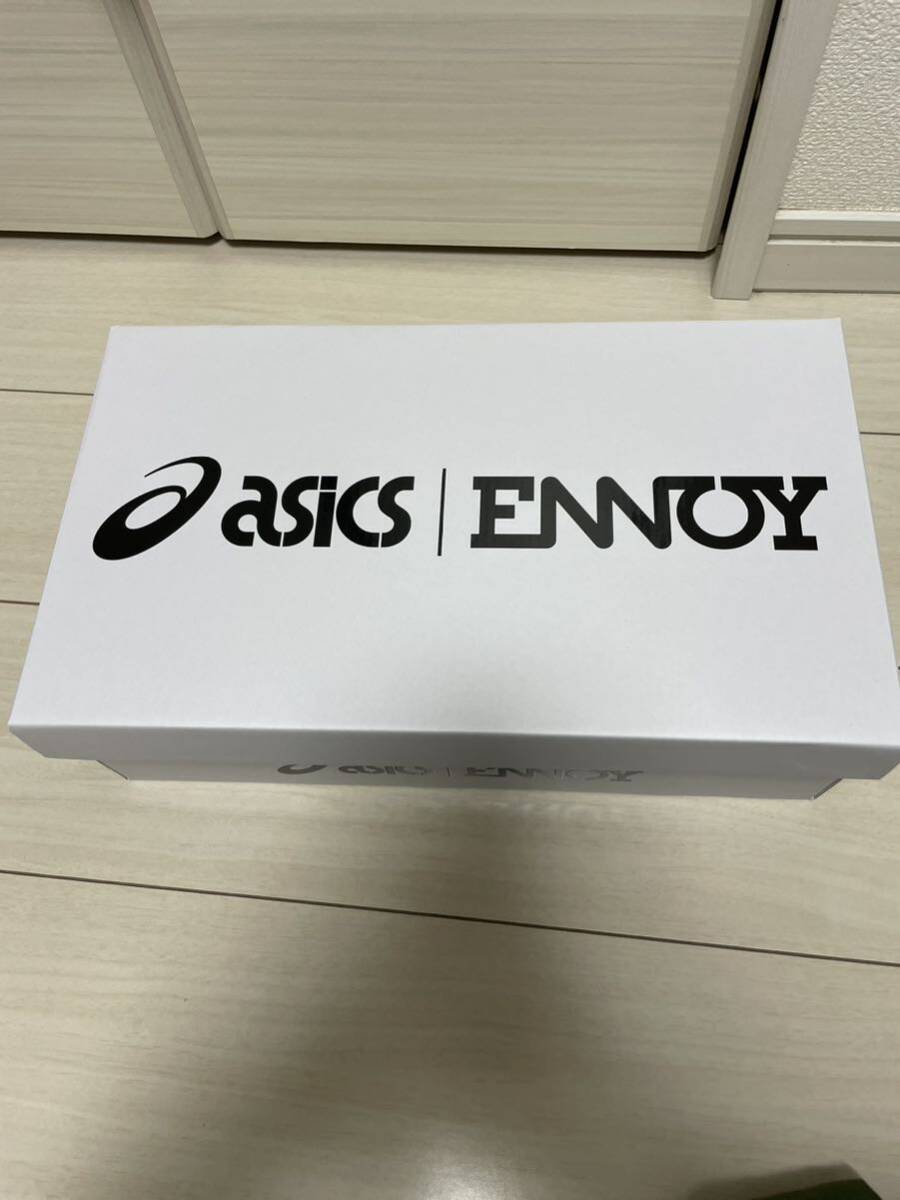 28cm ENNOY × Asics Gel-Nimbus 9 white 白　エンノイ　アシックス　スニーカー　新品　ホワイト_画像2