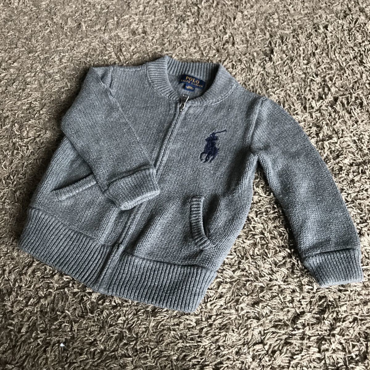 登場! POLO☆Ralph Lauren☆ラルフローレン☆ニットはおり☆サイズ24M