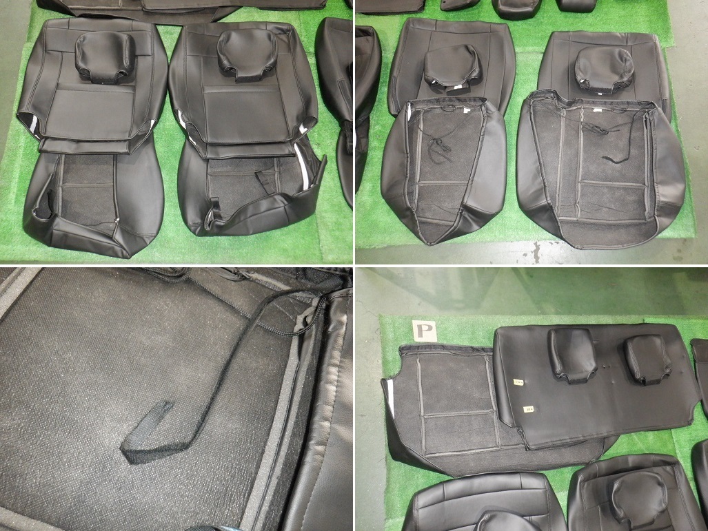 * non-genuine seat cover black group Nissan Cube Z11 series *