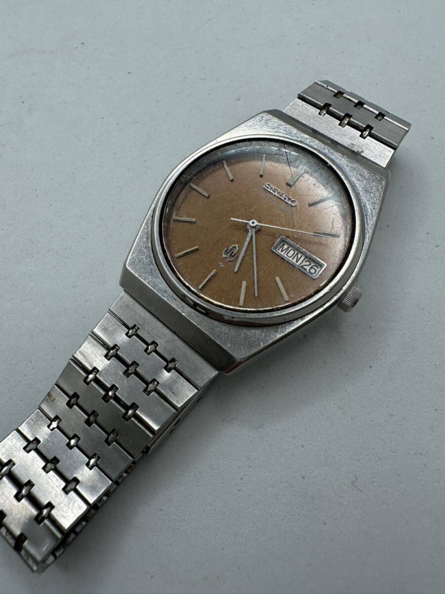 【SEIKO 】腕時計 5856-7020KING QUARTZ 中古品 ジャンク 不動 わけありの画像2