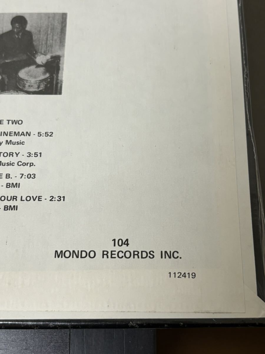 THE FRANK CUNIMONDO TRIO ECHOES オリジナル LP original SEALED MONDO 104の画像3