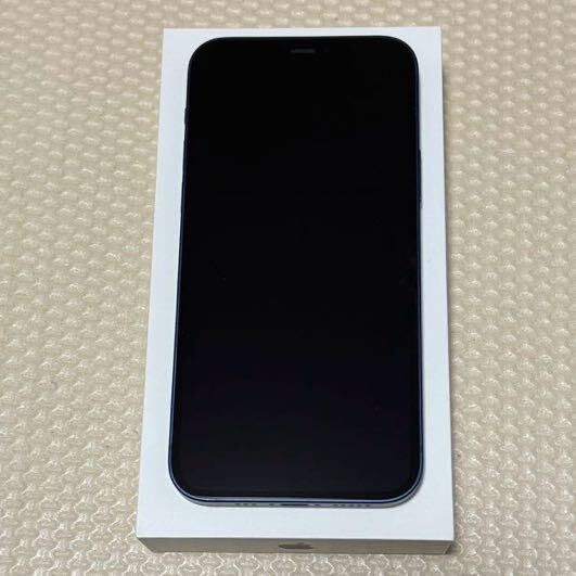 ちょい美品！ iPhone12 128GB SIMフリー 本体 ブルー_画像4