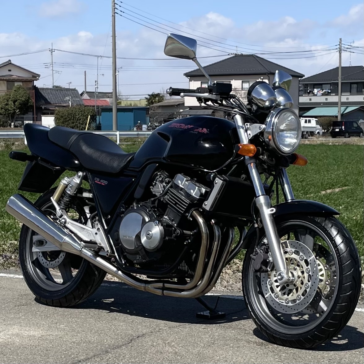 CB400SF 実動 書類付き NC31 平成5年 低走行 旧車 ホンダ 検）CB GX XS CBX GSX FX XJ GP GPZ GS XJR ZRX ゼファー インパルス スーフォアの画像1