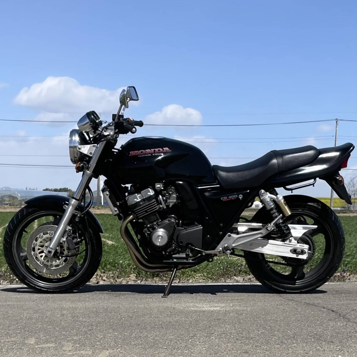 CB400SF 実動 書類付き NC31 平成5年 低走行 旧車 ホンダ 検）CB GX XS CBX GSX FX XJ GP GPZ GS XJR ZRX ゼファー インパルス スーフォアの画像3