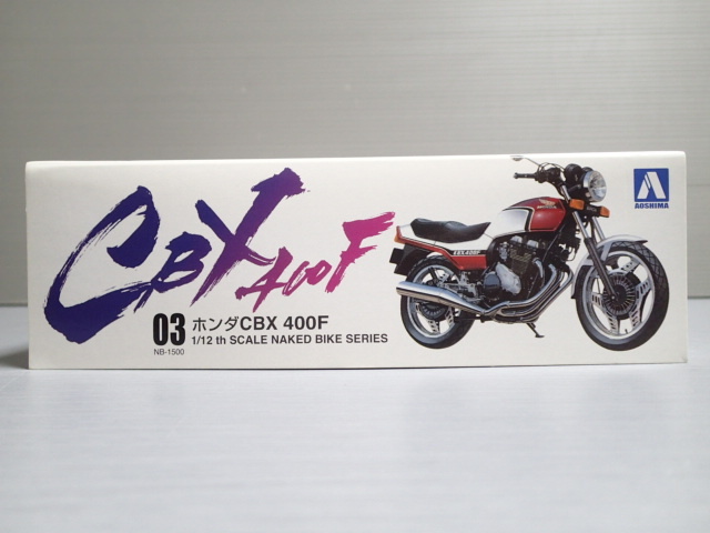  Aoshima 1/12 HONDA( Honda ) CBX400F not yet constructed 