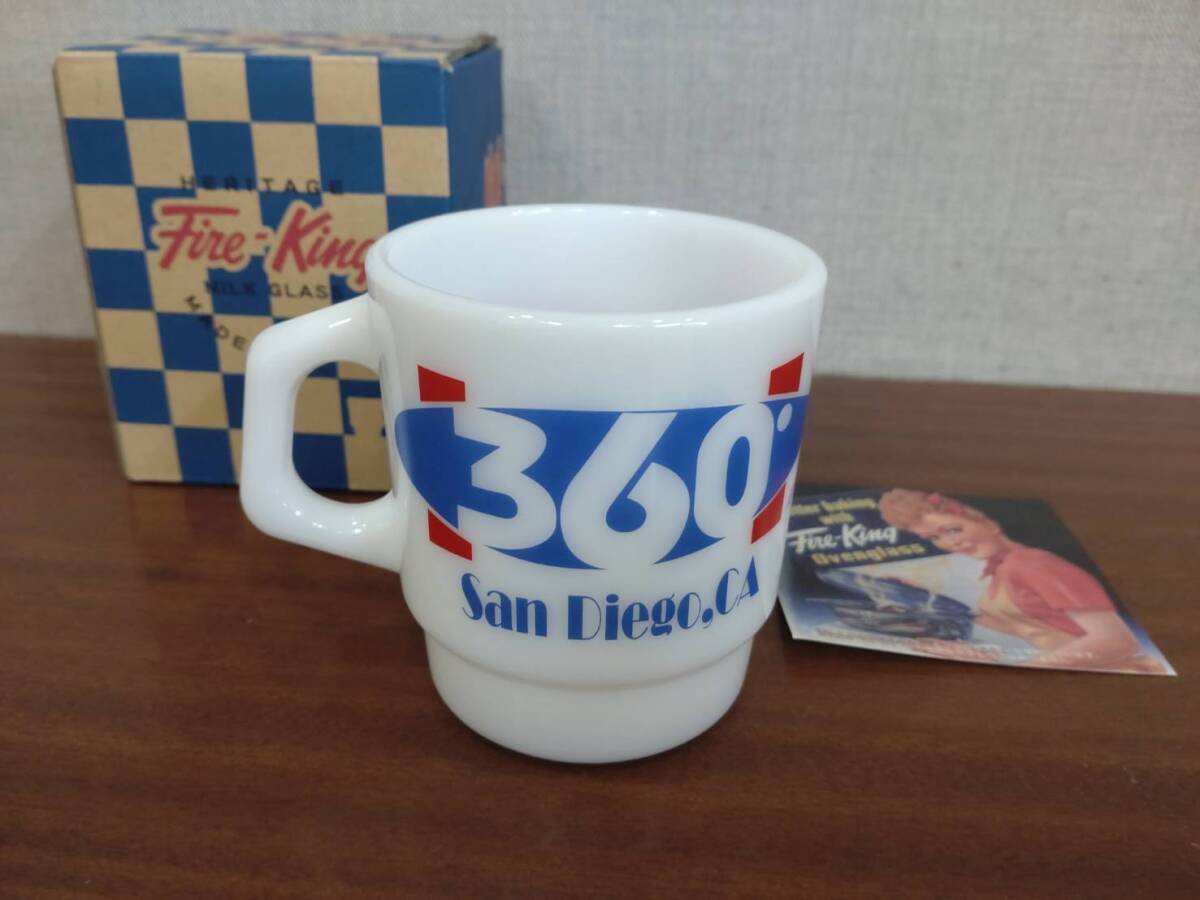 Fire King マグカップ コーヒー ミルク 新品の画像1