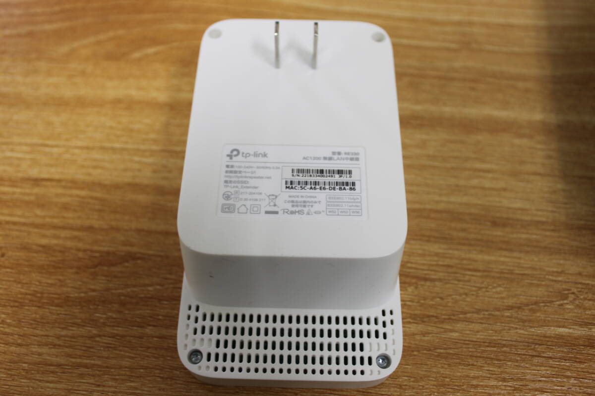0 б/у товар хранение товар рабочее состояние подтверждено tp-link Wifi беспроводной LAN трансляция контейнер RE450 AC1750 RE330 AC1200 2 шт. комплект / супер-скидка 1 иен старт 