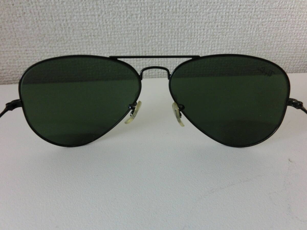  б/у товар хранение товар Ray-Ban RayBan солнцезащитные очки AVIATOR авиатор 0RB3025 L2823 размер 58/ супер-скидка 1 иен старт 