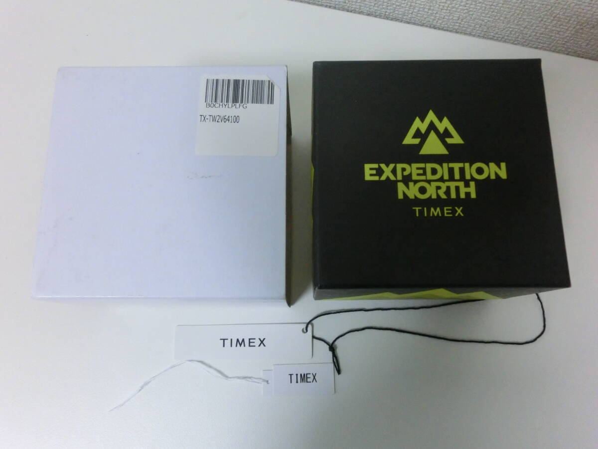 中古品 保管品 動作未確認 TIMEX タイメックス メンズ 腕時計 エクスペディションノース ソーラー クォーツ TW2V64100/激安1円スタート_画像7