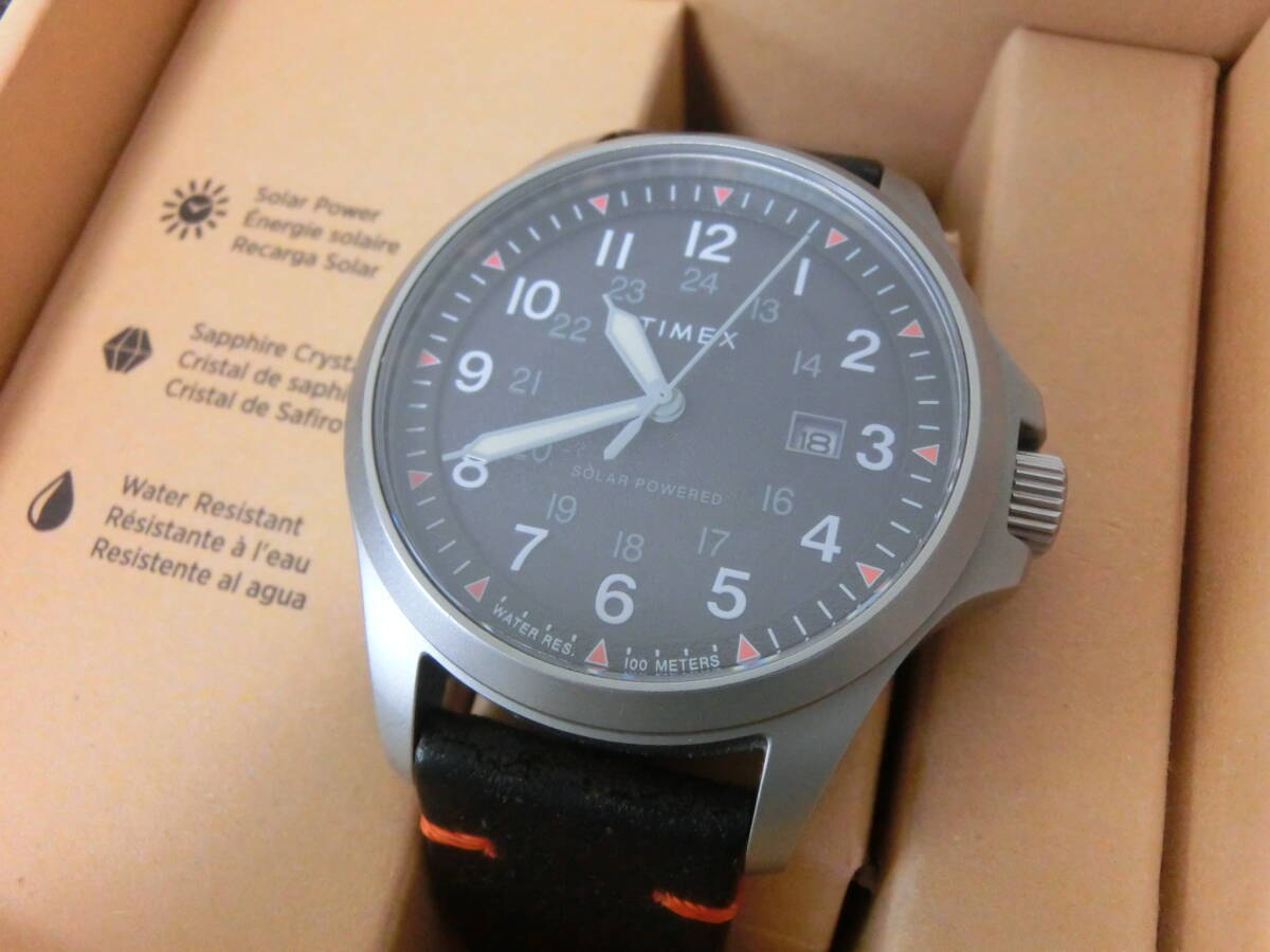 中古品 保管品 動作未確認 TIMEX タイメックス メンズ 腕時計 エクスペディションノース ソーラー クォーツ TW2V64100/激安1円スタート_画像3