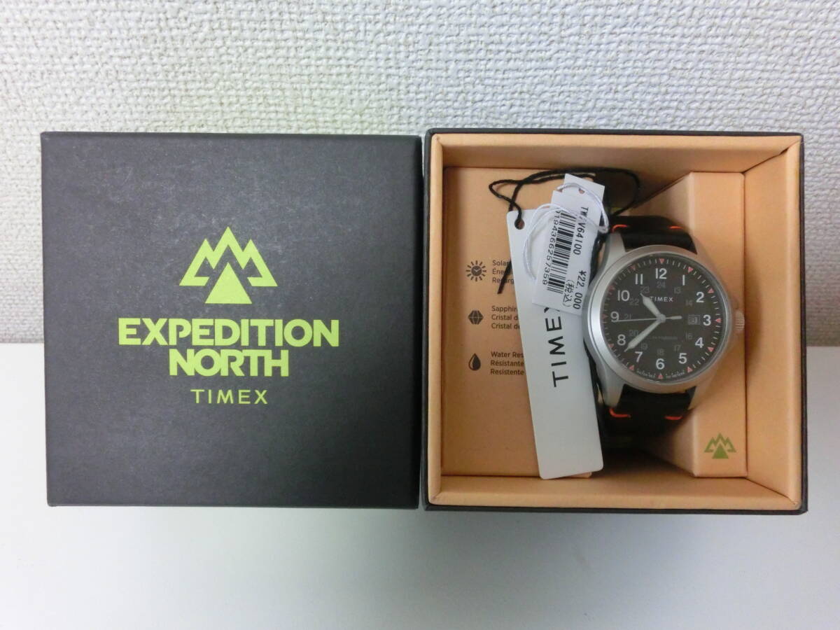 中古品 保管品 動作未確認 TIMEX タイメックス メンズ 腕時計 エクスペディションノース ソーラー クォーツ TW2V64100/激安1円スタート_画像1