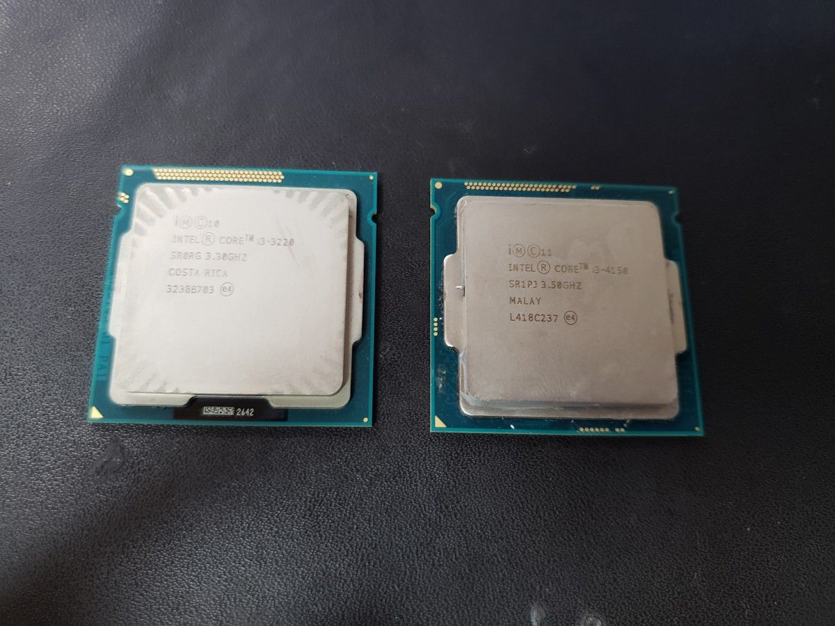CPU Intel i3 4150 1個　 i3 3220 1個