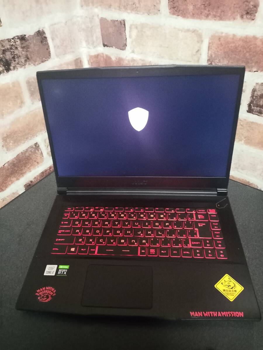 MSI ゲーミング ノート PC GF65 Thin 10UE CPU i7 10750H メモリ 32GB SSD m.2 1T RTX3060_画像2