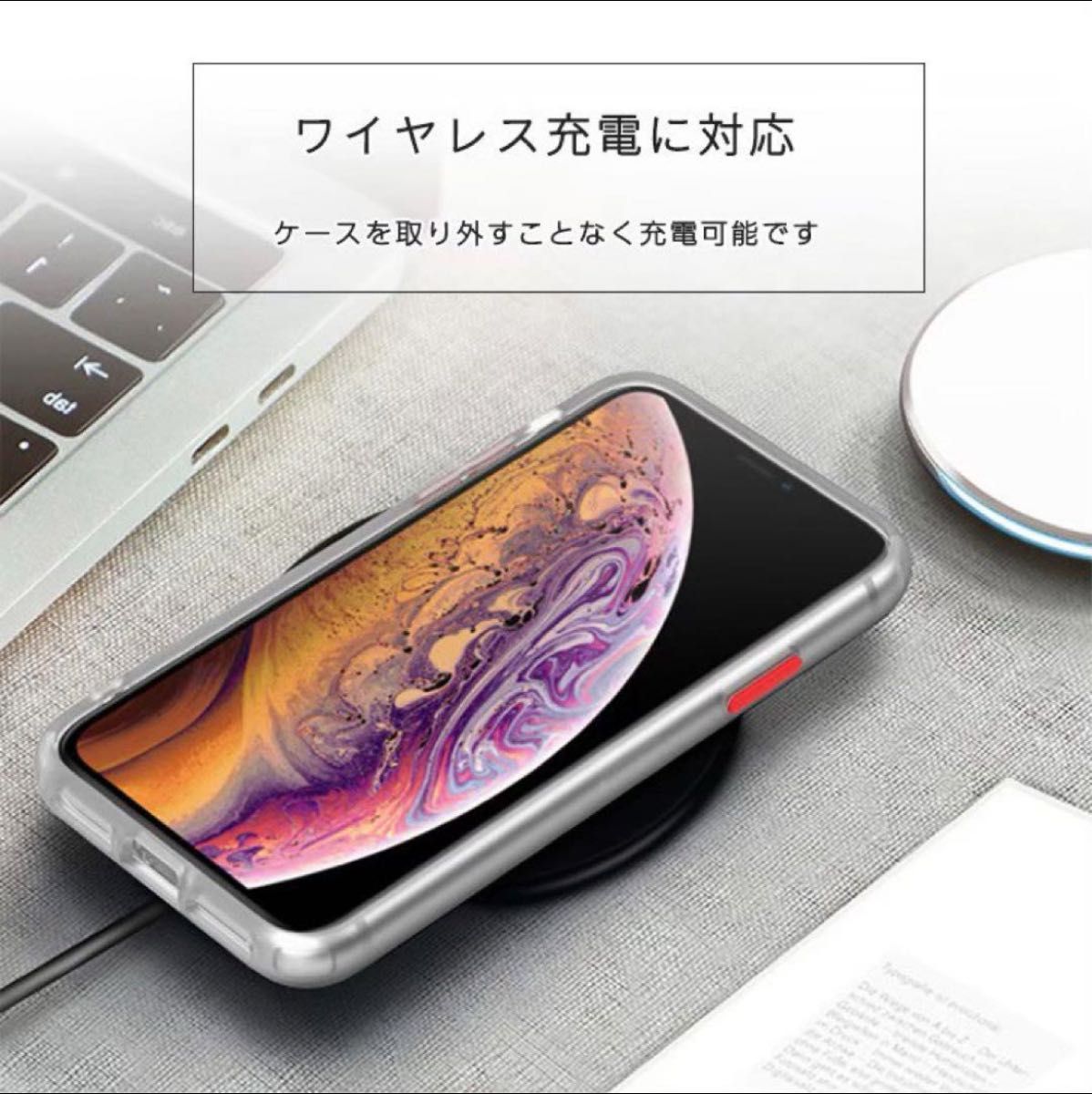 ソフト ハード シリコンiPhoneケース iPhone11ProMAX ブルーグリーン